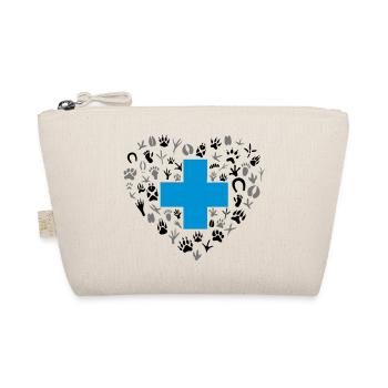 Empreintes animales de logo de soins vétérinaires - Trousse biologique - nature - Devant