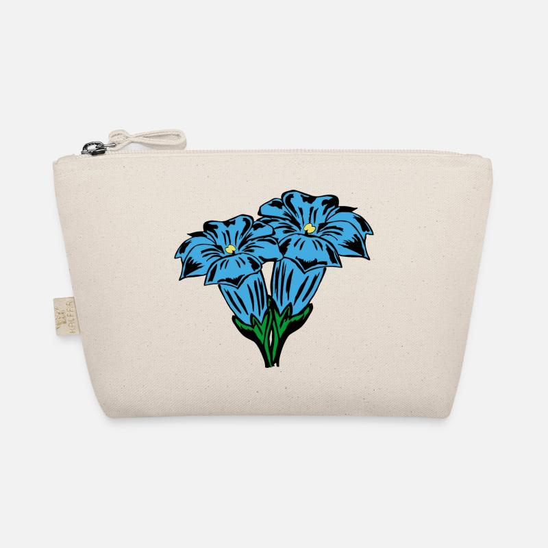 Enzian, Bergblumen, Berge - Bio-Täschchen - Natur