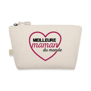 meilleure maman du monde - Trousse biologique - nature - Devant