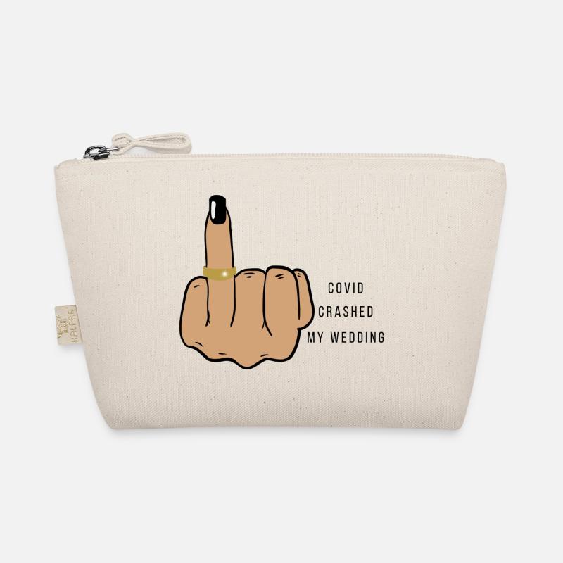 Covid Crashed my wedding Organic Pouch