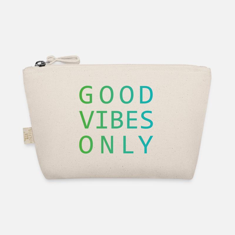Good Vibes Only - Bio-Täschchen - Natur