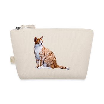 Cat Cats Cat Cats Cat Love - Organic Pouch - nature - Front