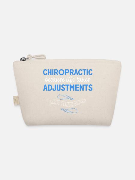 Physiotherapie Physiotherapeut Chiropraktik Chiro - Bio-Täschchen - Natur - Vorne