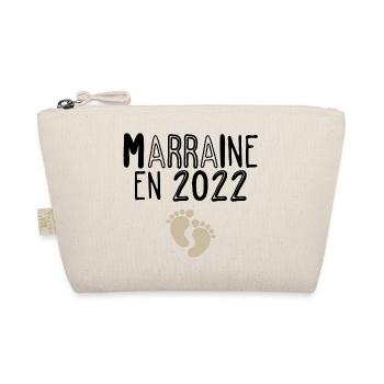 Marraine - 2022 - Cadeau - Naissance - Anniv - Trousse biologique - nature - Devant