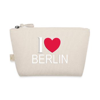 I love Berlin - Bio-Täschchen - Natur - Vorne