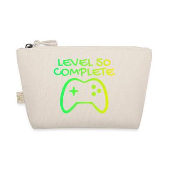 50. Geburtstag Level 50 Complete - Bio-Täschchen - Natur - Vorne