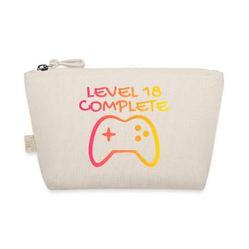 18 ans - Niveau 18 Complete - Gamer 18 ans - Trousse biologique - nature - Devant