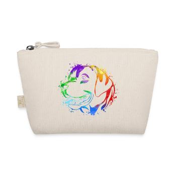 Labrador Colorful Dog Dog Love Dog Owner - Organic Pouch - nature - Front