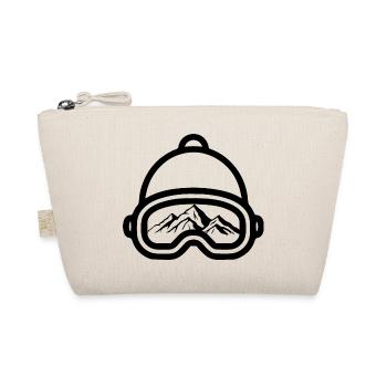 Snowboard Snowboarder - Bio-Täschchen - Natur - Vorne