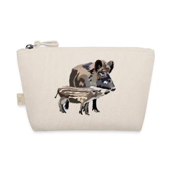 Wild boar - Organic Pouch - nature - Front