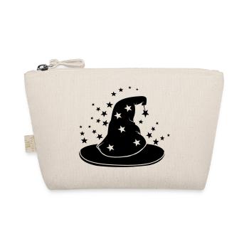Chapeau de sorcier magique avec des étoiles - Trousse biologique - nature - Devant