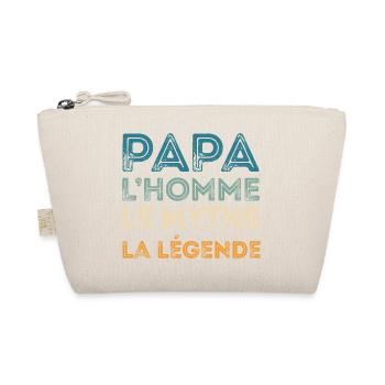 Papa Homme Mythe Légende - Trousse biologique - nature - Devant