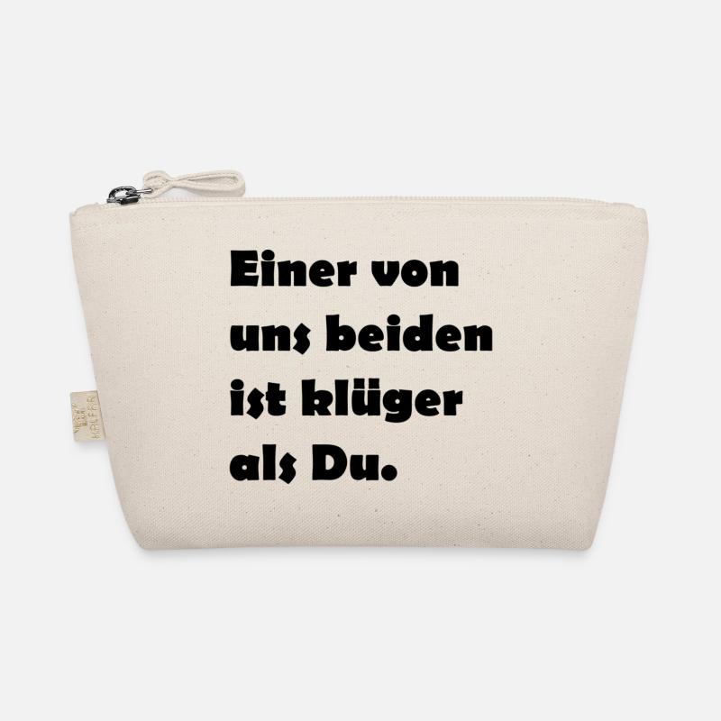 Lustiger Spruch - Bio-Täschchen - Natur