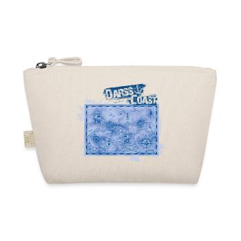 DarssCoast - Original Brand, VINTAGE Landkarte - Bio-Täschchen - Natur - Vorne