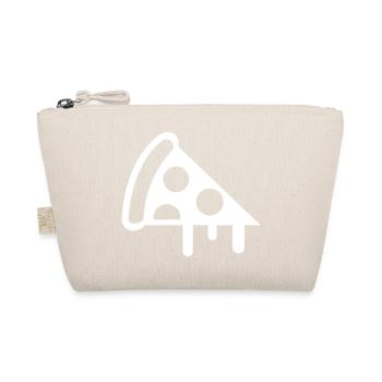 Silhouette de l’icône de la pizza - Trousse biologique - nature - Devant