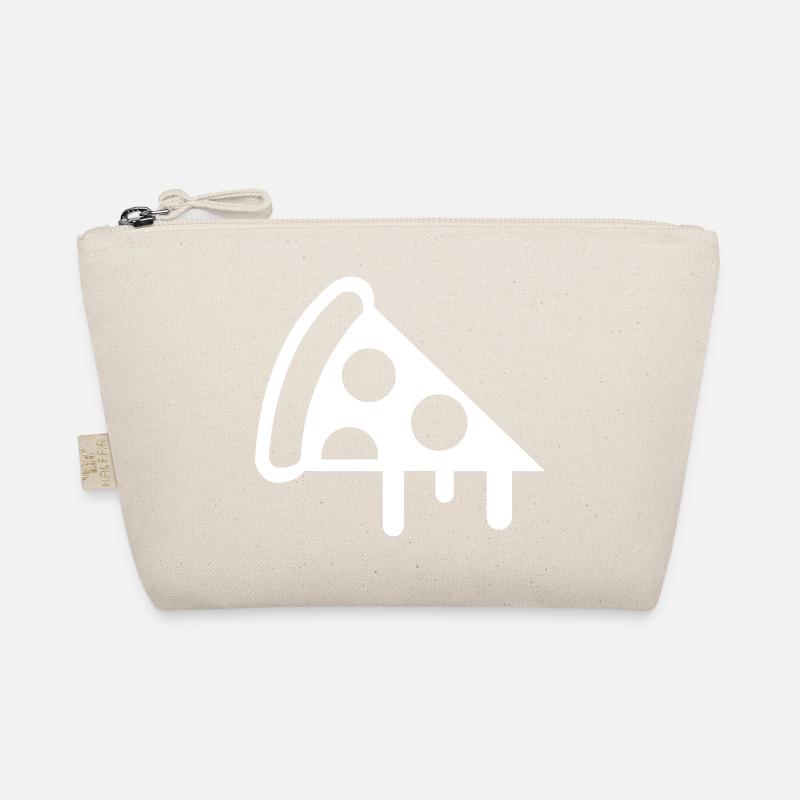 Pizza Icon Silhouette Bio-Täschchen