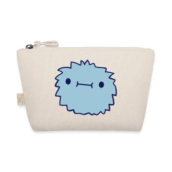 Cute little monster - Organic Pouch - nature - Front