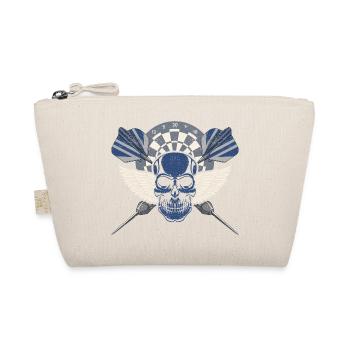 Skull Bullseye Joueur de fléchettes Backprint Joueur de fléchettes - Trousse biologique - nature - Devant