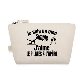 pilates et apéro - Trousse biologique - nature - Devant