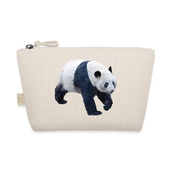 Giant Panda Bear - Organic Pouch - nature - Front