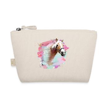 horse,haflinger, graffiti, painting, horses,colorful - Organic Pouch - nature - Front