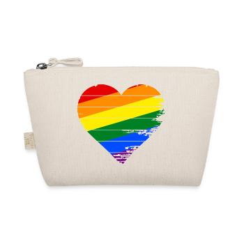 I Love LGBT - Organic Pouch - nature - Front