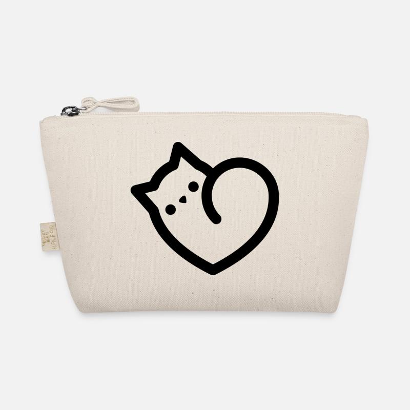 Cat's heart Organic Pouch