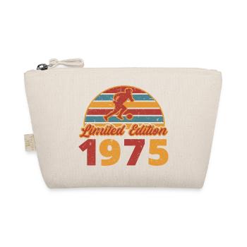 Football Footballer Footballer's birthday 1975 - Organic Pouch - nature - Front