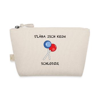 S'LÄBA ISCH KOIN SCHLODZR - Bio-Täschchen - Natur - Vorne