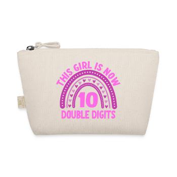 Fille du 10e anniversaire - Trousse biologique - nature - Devant