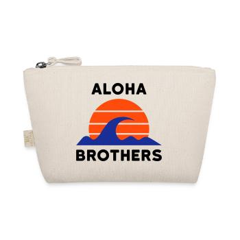 Frères Aloha (soleil avec lignes, vagues) - Trousse biologique - nature - Devant