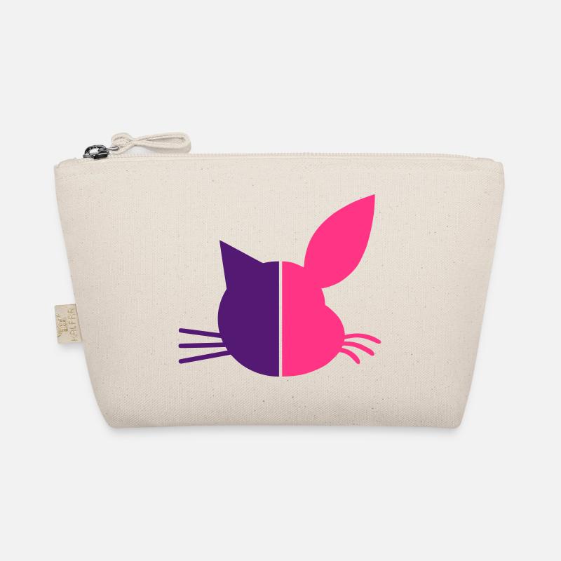 Moitié visage chat, mi-visage lapin Trousse biologique