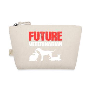 Future Veterinarian Veterinarian Poison - Organic Pouch - nature - Front