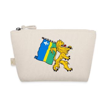 Lion with flag Flevoland the flag - Organic Pouch - nature - Front