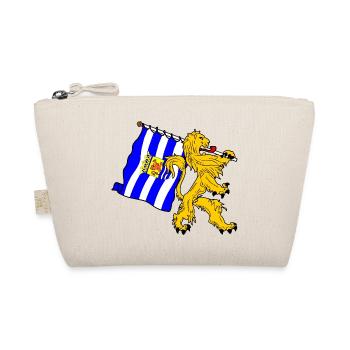 Lion with flag Zeeland Zeeland province flag - Organic Pouch - nature - Front