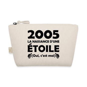 anniversaire année 2005 / naissance d'une étoile - Trousse biologique - nature - Devant