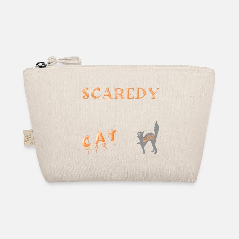 Halloween chat effrayé d'Halloween Trousse biologique