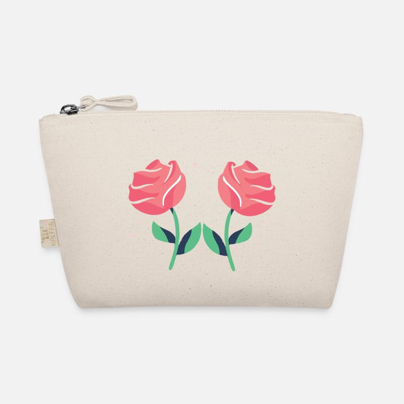 Schöne Rose Bio-Täschchen