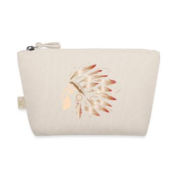 Indian Symbol Illustration Colors Chieftain icon - Organic Pouch - nature - Front