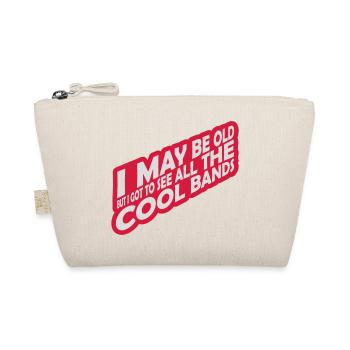 I may be old - Organic Pouch - nature - Front