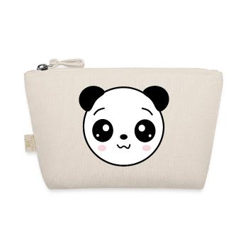 Panda Panda Ours Ours Ours Visage Ours Yeux mignons - Trousse biologique - nature - Devant