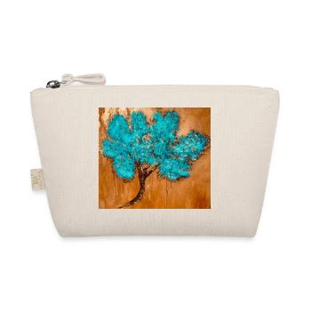 Blue Blossom Tree - Bio-Täschchen - Natur - Vorne