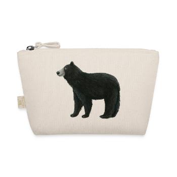 Black bear - Organic Pouch - nature - Front