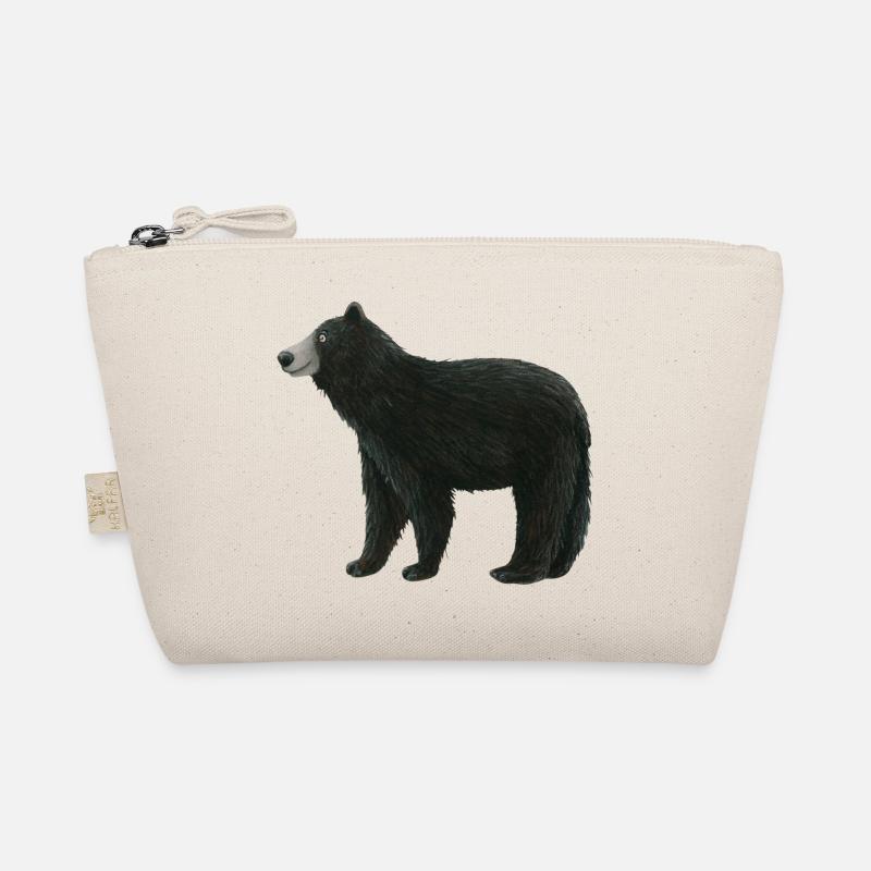 Black bear Organic Pouch