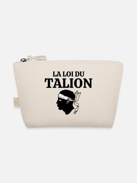 Corse, j'aime la Corse, je suis Corse - Trousse biologique - nature - Devant