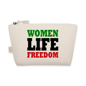 Women life freedom iran - Organic Pouch - nature - Front