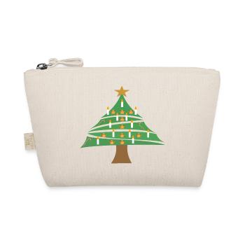 Christmas tree - Organic Pouch - nature - Front