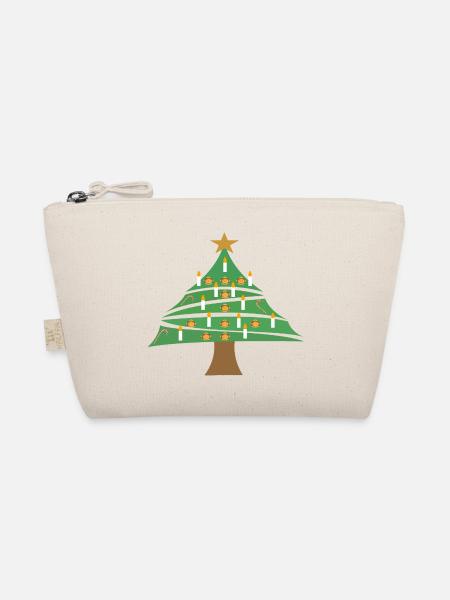 Christmas tree - Organic Pouch - nature - Front