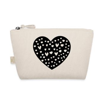 Symbole de coeur Amour Mignons Cœurs Rose Dessin Vecteur - Trousse biologique - nature - Devant