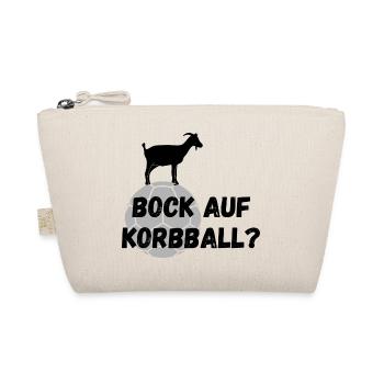 Bock auf Korbball - Bio-Täschchen - Natur - Vorne